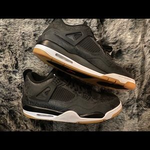 Air Jordan 4 Retro Laser Black Gum